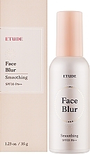 Kremowa baza pod makijaż - Etude Face Blur SPF33 PA++ Smoothing — Zdjęcie N2