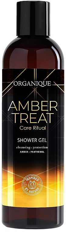 Żel pod prysznic - Organique Amber Treat Sugar Shower Gel — Zdjęcie N1