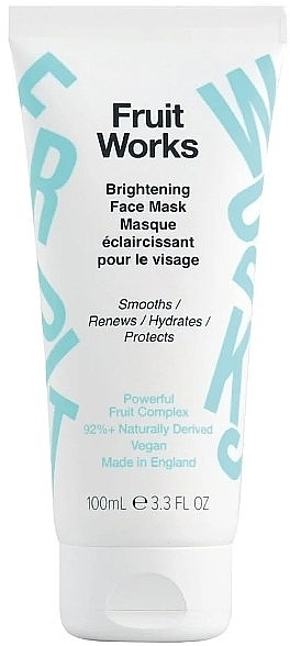 Rozjaśniająca maska na twarz - Fruit Works Brightening Face Mask — Zdjęcie N1