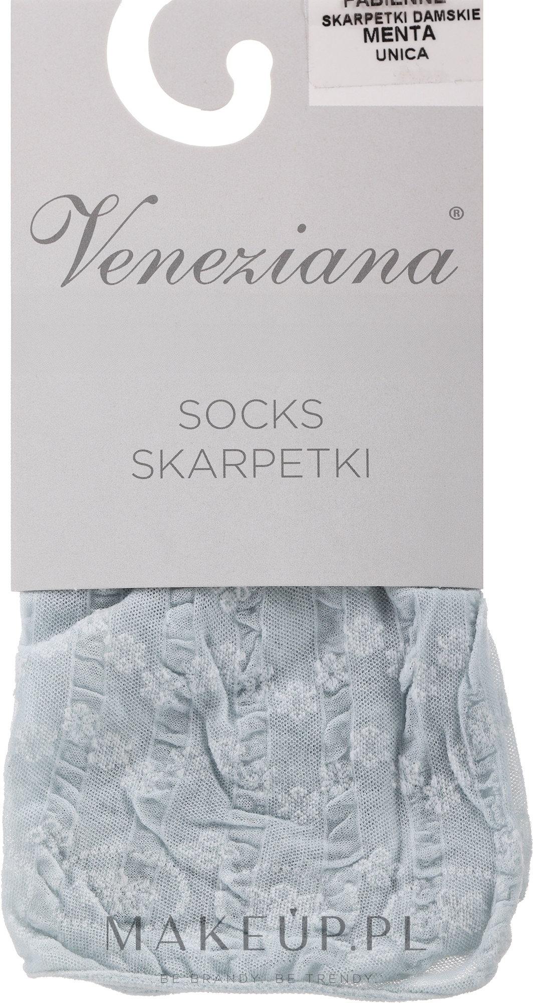 Skarpety damskie "Fabienne”, 20 Den, menta - Veneziana — Zdjęcie One Size