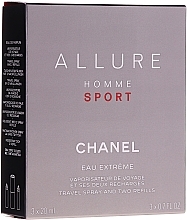 Chanel Allure Homme Sport Eau Extrême - Woda toaletowa (purse spray + dwa wymienne wkłady) — Zdjęcie N1