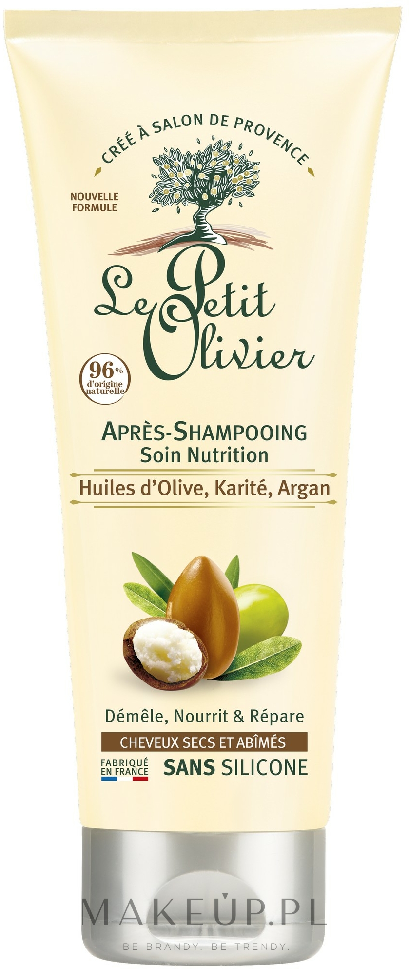 Odżywka do włosów suchych - Le Petit Olivier Olive Karite Argan Conditioner — Zdjęcie 200 ml