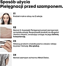 PRZECENA! Profesjonalna pielęgnacja przed szamponem zmniejszająca porowatość wszystkich rodzajów włosów, zapobiegająca łamaniu i niepożądanym zmianom koloru - L'Oreal Professionnel Serie Expert Metal Detox * — Zdjęcie N10