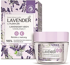Kup Lawendowy krem nawilżający do twarzy na dzień i na noc - Floslek Moisturizing Lavender Cream
