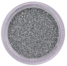 Brokat do zdobienia paznokci - Nailmatic Pure Glitter Small Silver Glitter — Zdjęcie N2