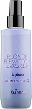 Dwufazowy spray bez spłukiwania do rozjaśnionych włosów - Kaaral Blonde Elevation Yellow Out Bi-phase — Zdjęcie N1