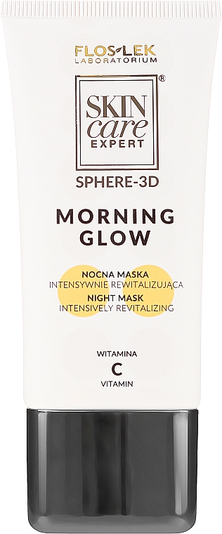 Rewitalizująca maseczka do twarzy na noc - FlosLek Skin Care Expert Sphere-3D Morning Glow — Zdjęcie N1