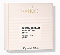 Kremowy podkład kompaktowy do twarzy SFP 50 - Babor Creamy Compact Foundation SFP50 — Zdjęcie N2