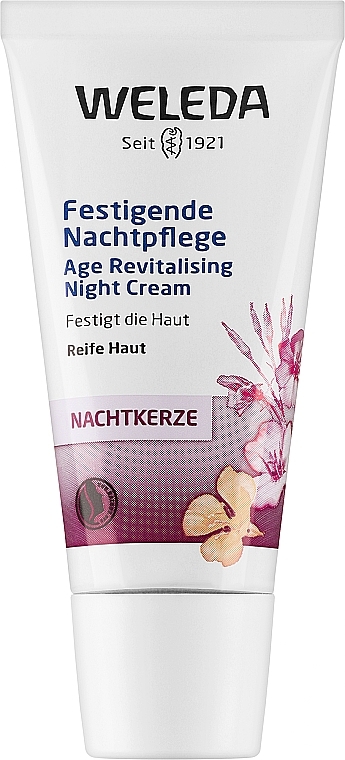 Przeciwstarzeniowy krem do twarzy na noc - Weleda Evening Primrose Age Revitalizing Night Cream — Zdjęcie N1