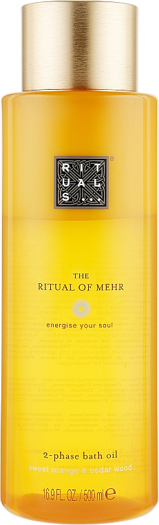 Dwufazowy olejek do kąpieli - Rituals The Ritual Of Mehr 2-Phase Bath Oil — Zdjęcie N1
