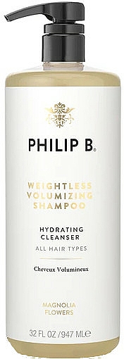 Nawilżający szampon zwiększający objętość włosów - Philip B Weightless Volumizing Shampoo — Zdjęcie N2