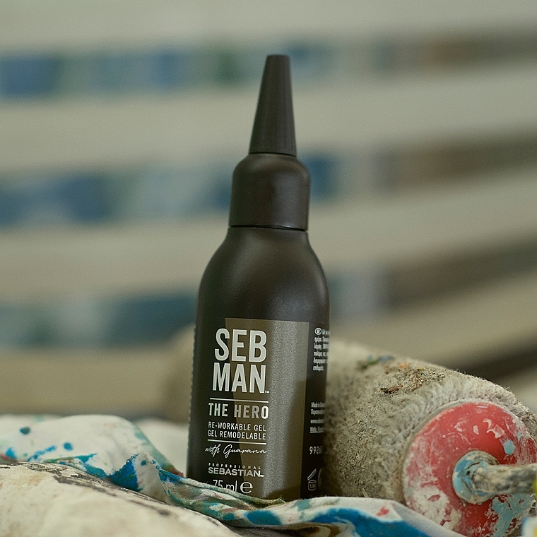 Uniwersalny żel do stylizacji włosów dla mężczyzn - Sebastian Professional Seb Man The Hero — Zdjęcie N3