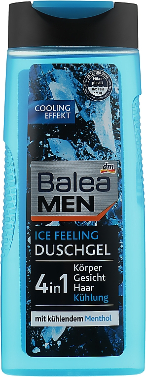 Żel-szampon pod prysznic 4 w 1 - Balea Men Shower Gel Ice Feeling — Zdjęcie N1