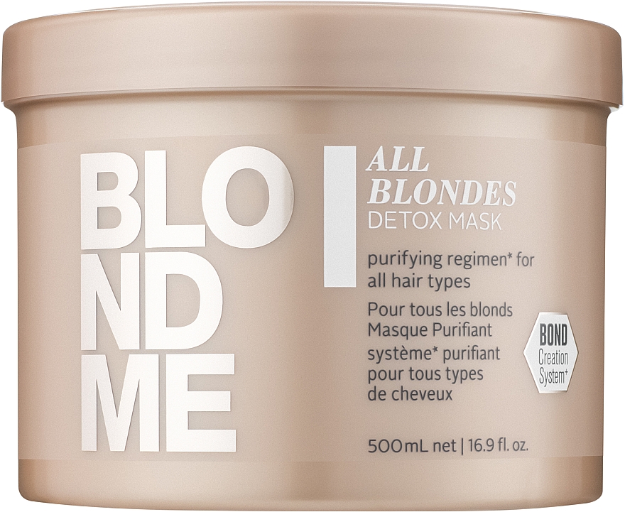 Oczyszczająca maska do włosów - Schwarzkopf Professional Blondme All Blondes Detox Mask — Zdjęcie N3