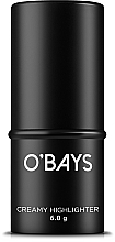 Kremowy rozświetlacz do twarzy w sztyfcie - O’BAYS Creamy Highlight Stick — Zdjęcie N2