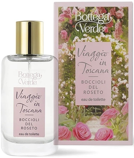 Bottega Verde Viaggio in Toscana Boccioli Del Roseto - Woda toaletowa — Zdjęcie N1