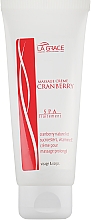 Krem do masażu twarzy i ciała z żurawiną - La Grace Cranberry Massage Creme — Zdjęcie N1