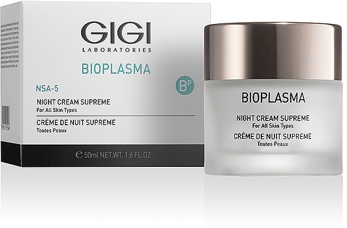 Krem odżywczy na noc - Gigi Bioplasma Night Cream Supreme — Zdjęcie N2