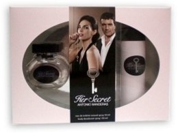 Her Secret Antonio Banderas - Zestaw (edt/50ml + deo/150ml) — Zdjęcie N1