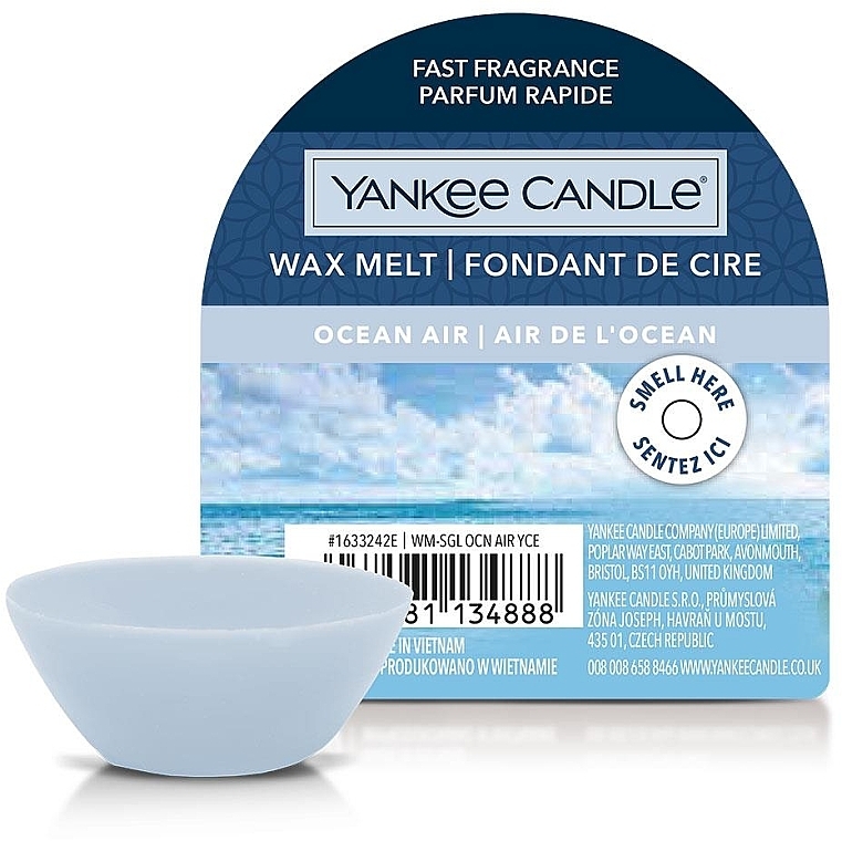 Wosk aromatyczny - Yankee Candle Wax Melt Ocean Air — Zdjęcie N1