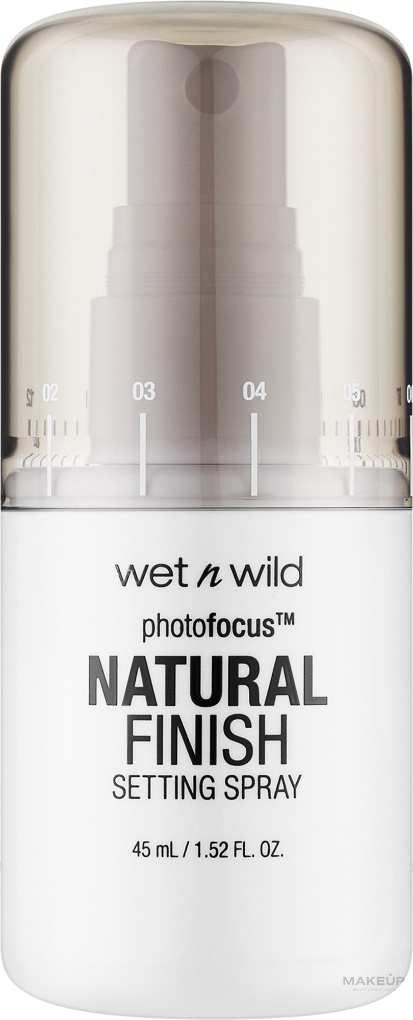 Spray utrwalający makijaż - Wet N Wild Photofocus Natural Finish Setting Spray — Zdjęcie 45 ml