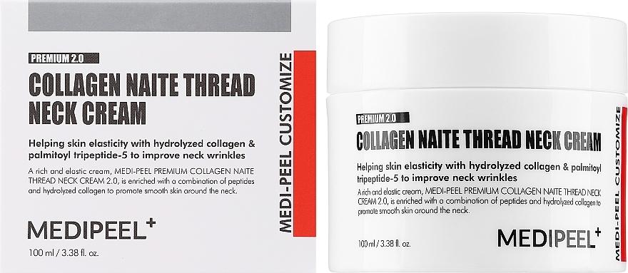 Krem do szyi - MEDIPEEL Collagen Naite Thread Neck Cream — Zdjęcie N1