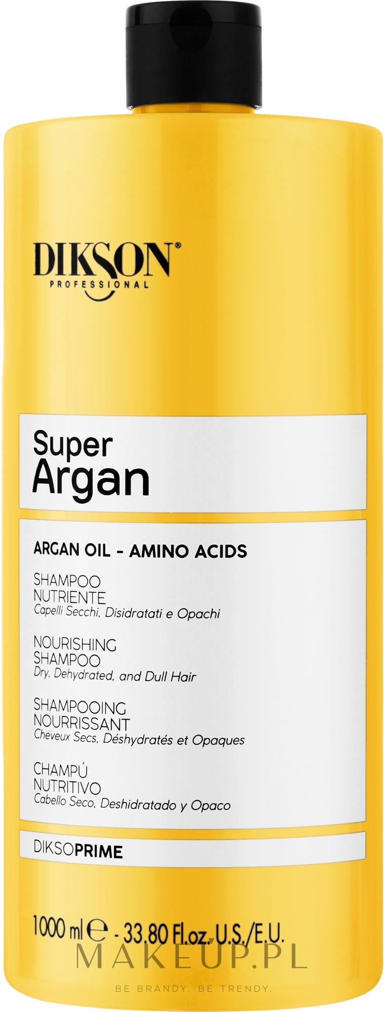 Szampon do włosów z olejem arganowym - Dikson Super Argan Shampoo — Zdjęcie 1000 ml