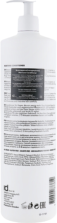 Nawilżająca odżywka do włosów - idHair Elements Xclusive Moisture Conditioner — Zdjęcie N6