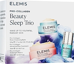 Kup Zestaw - Elemis Pro-Collagen Beauty Sleep Trio (balm/50g + serum/15ml + night/cr/30ml)