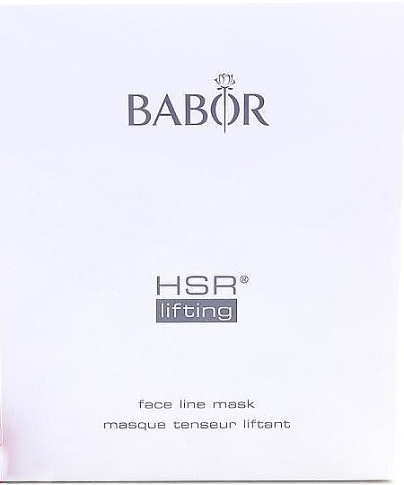 Maska do korekcji owalu twarzy - Babor HSR Lifting Face Line Mask — Zdjęcie N1
