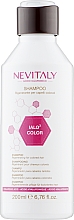 Kup Regenerujący szampon z kwasem hialuronowym do włosów farbowanych - Nevitaly Ialo3 Color Shampoo