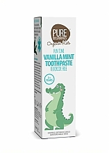 Pasta do zębów z ksylitolem dla dzieci Mięta i wanilia - Pure Beginnings Organic Kids Vanilla Mint Toothpaste With Xylitol — Zdjęcie N3