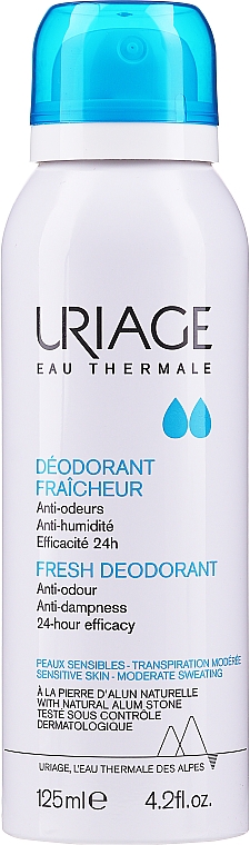 Dezodorant w sprayu do skóry wrażliwej - Uriage Fresh Deodorant