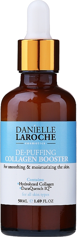 Wygładzająco-nawilżający booster do twarzy - Danielle Laroche Cosmetics De-puffing Collagen Booster — Zdjęcie N1
