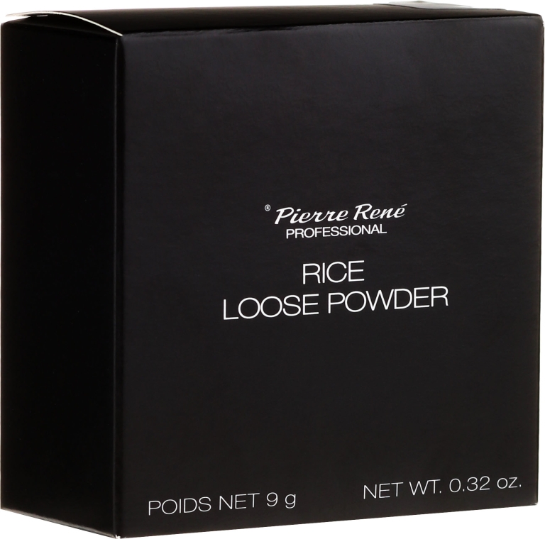 Matujący sypki puder ryżowy do twarzy - Pierre René Loose Powder — Zdjęcie N4