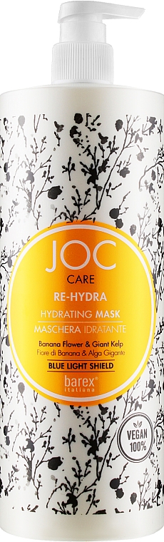 Nawilżająca maska do włosów suchych - Barex Italiana Joc Care Mask — Zdjęcie N2