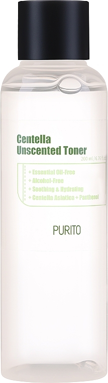 Kojący tonik z wąkrotką azjatycką bez olejków eterycznych - Purito Seoul Wonder Releaf Centella Toner Unscented — Zdjęcie N3