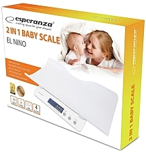 Waga elektroniczna dla noworodków - Esperanza EBS017 El Nino — Zdjęcie N4