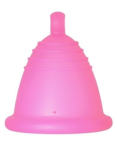 Kubeczek menstruacyjny z kulką, rozmiar L, fuksja - MeLuna Sport Shorty Menstrual Cup Ball — Zdjęcie N1