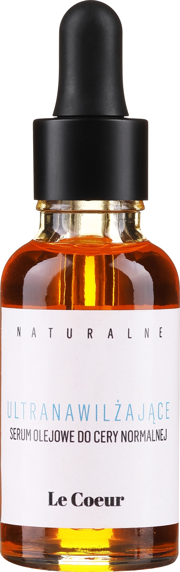 Naturalne ultranawilżające serum olejowe do cery normalnej - Le Coeur — Zdjęcie 30 ml