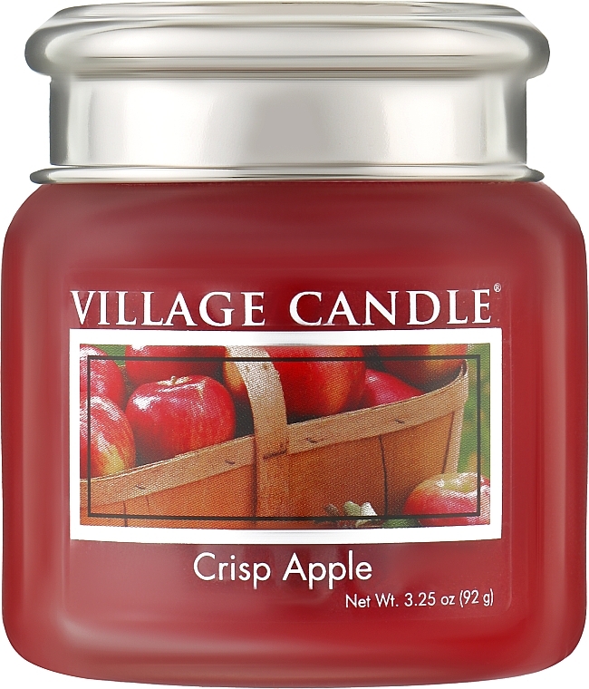 Świeca zapachowa w słoiku - Village Candle Crisp Apple — Zdjęcie N1