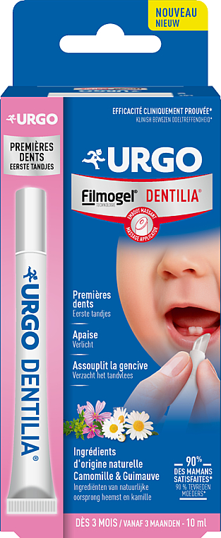 Żel dla dzieci na ząbkowanie - Urgo Filmogel — Zdjęcie N1