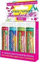 Kup Zestaw balsamów do ust - Crazy Rumors Throwback 90's Volume 1 (lip/balm/4x4.25g)