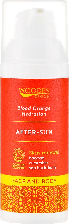 Regenerujący balsam po opalaniu do twarzy i ciała - Wooden Spoon After-Sun Balm — Zdjęcie N1