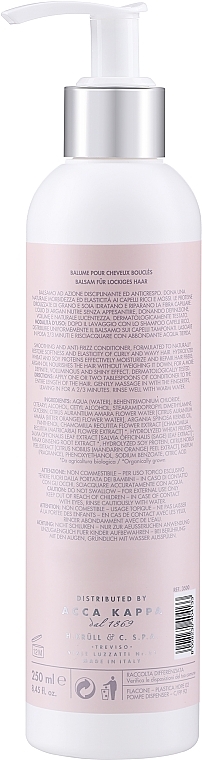 Odżywka do włosów kręconych - Acca Kappa Glossing & Defining Conditioner For Curly Hair — Zdjęcie N2