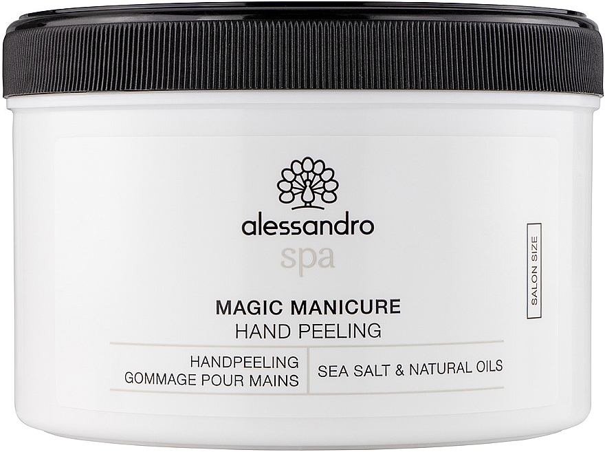 Peeling do rąk - Alessandro International Spa Magic Manicure Hand Peeling Salon Size — Zdjęcie N1
