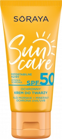Ochronny krem do twarzy SPF 50 - Soraya Sun Care