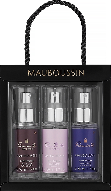 Mauboussin Promise Me Trio Set - Zestaw (b/spray 3 x 50 ml) — Zdjęcie N1