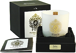 Kup Tiziana Terenzi Delox Scented Candle White Glass - Świeca zapachowa