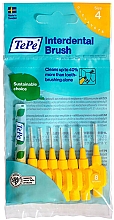 Kup Zestaw szczoteczek międzyzębowych - TePe Interdental Brush Size 4 Yellow 0.7mm